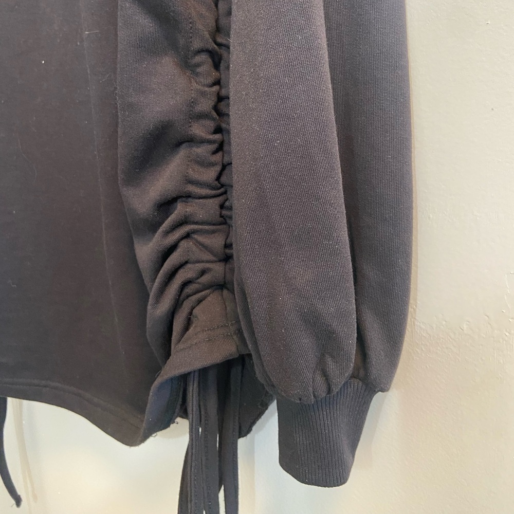 Nasty Gal Ruched Side Sweatshirt Dress - Picture 5 of 7